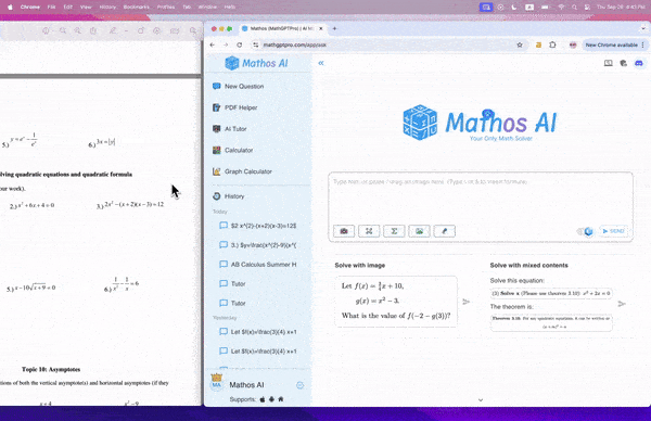 Mathos AI in Action